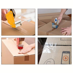 4 1/8in X 8000cm Sealing Tape Large Roll Transparent High Transparent Tape