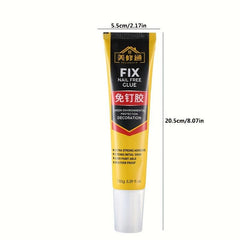 Quick Drying Nail Glue Adhesive Sealant for Resin Ceramic Metal Glass