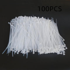 100pcs Self Locking Zip Ties 0.1x4in