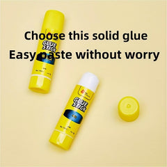 12pcs Formaldehyde-Free Strong Glue Sticks for Crafts & Office Projects