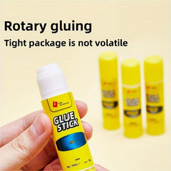 12pcs Formaldehyde-Free Strong Glue Sticks for Crafts & Office Projects