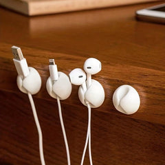12 Desktop Cable Processor Charging Cable Clip Mixed