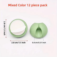 12 Desktop Cable Processor Charging Cable Clip Mixed