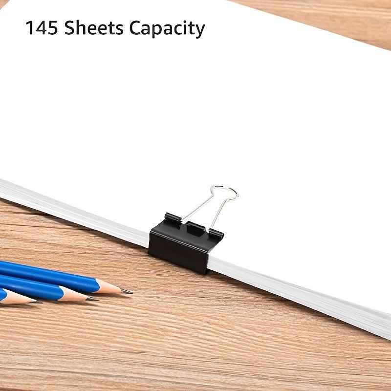 12pcs 4 09cm Binder Clips Assorted Sizes Large Binder Clips Paper Clips
