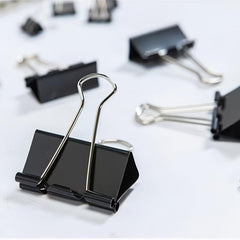 12pcs 4 09cm Binder Clips Assorted Sizes Large Binder Clips Paper Clips