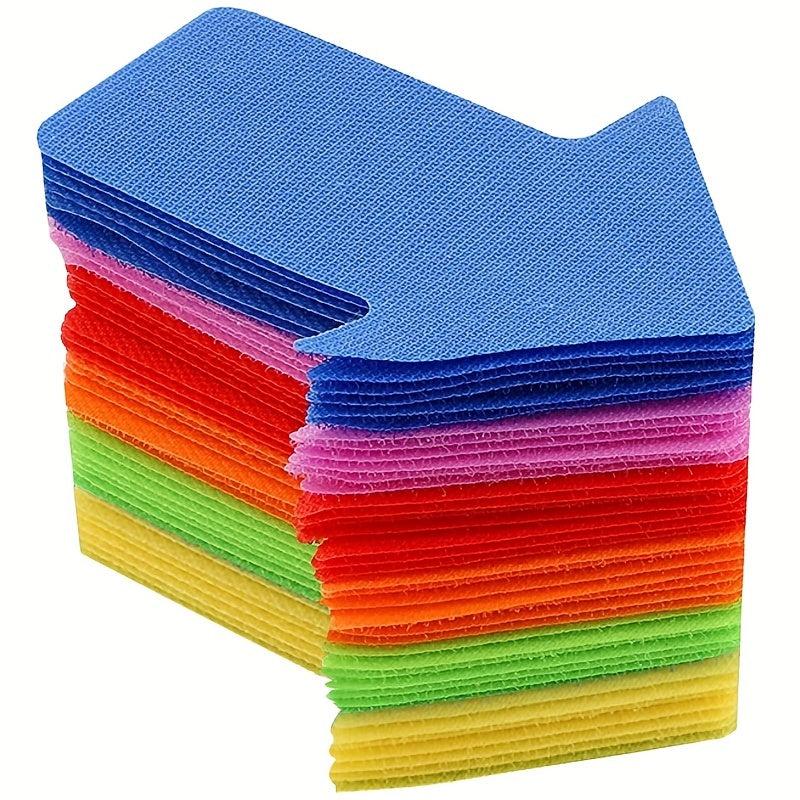 18pcs Colorful Arrow Carpet Markers for Classroom Home Social Distancing