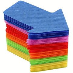 18pcs Colorful Arrow Carpet Markers for Classroom Home Social Distancing