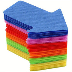 18pcs Colorful Arrow Carpet Markers for Classroom Home Social Distancing