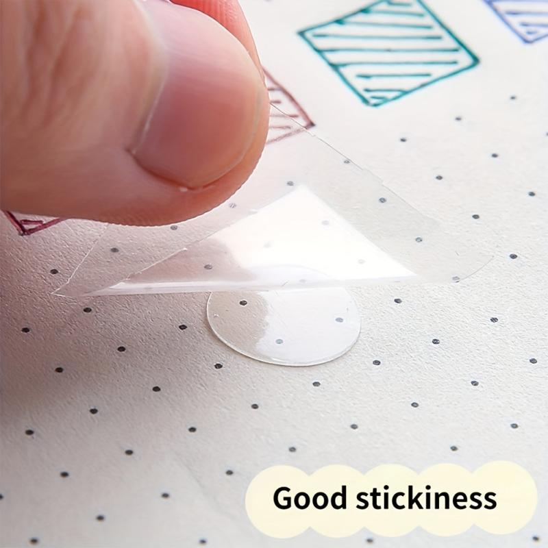 3 Rolls Transparent Dots Glue Double Sided Tape Adhesive Wedding Party Layout