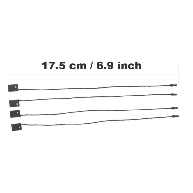 Nylon Snap Lock Pin Loop Fastener Hook Ties 1000Pcs