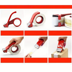 Eco-Friendly 2.5-Inch Tape Dispenser with Replaceable Tape Rolls