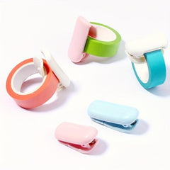 Hand tear Tape Holder Mini Clamp Stainless Steel Cutter for 20-25mm Tape