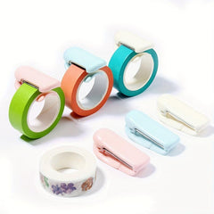 Hand tear Tape Holder Mini Clamp Stainless Steel Cutter for 20-25mm Tape