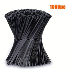1000pcs Nylon Cable Ties Self locking 8in