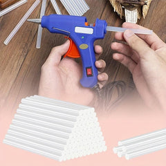 20Pack Mini Hot Glue Gun Sticks 1.09X10.16Cm Multipurpose Clear