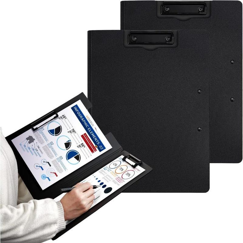 A4 Clipboard 360 Degree Cover Flip Closeable Clipboard