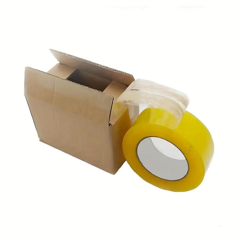 4 1 8inch X80m Yellow Transparent Odorless Tape Large Roll Packaging Tape
