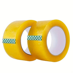 4 1 8inch X80m Yellow Transparent Odorless Tape Large Roll Packaging Tape