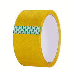 4 1 8inch X80m Yellow Transparent Odorless Tape Large Roll Packaging Tape