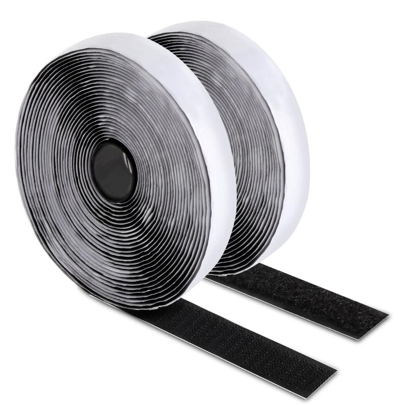 Self Adhesive Double Sided Hook & Loop Tape Roll 8in x 70 9in