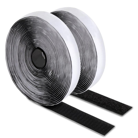 Self Adhesive Double Sided Hook & Loop Tape Roll 8in x 70 9in