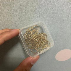 10 Colorful Music Note Shaped Paper Clips for Office Stationery Fun