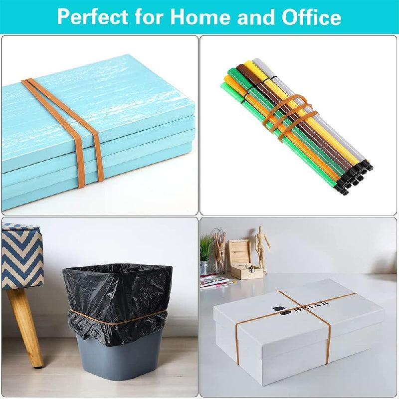 100pcs Heavy Duty Rubber Bands Strong Elastic Rubber Bands 4mm