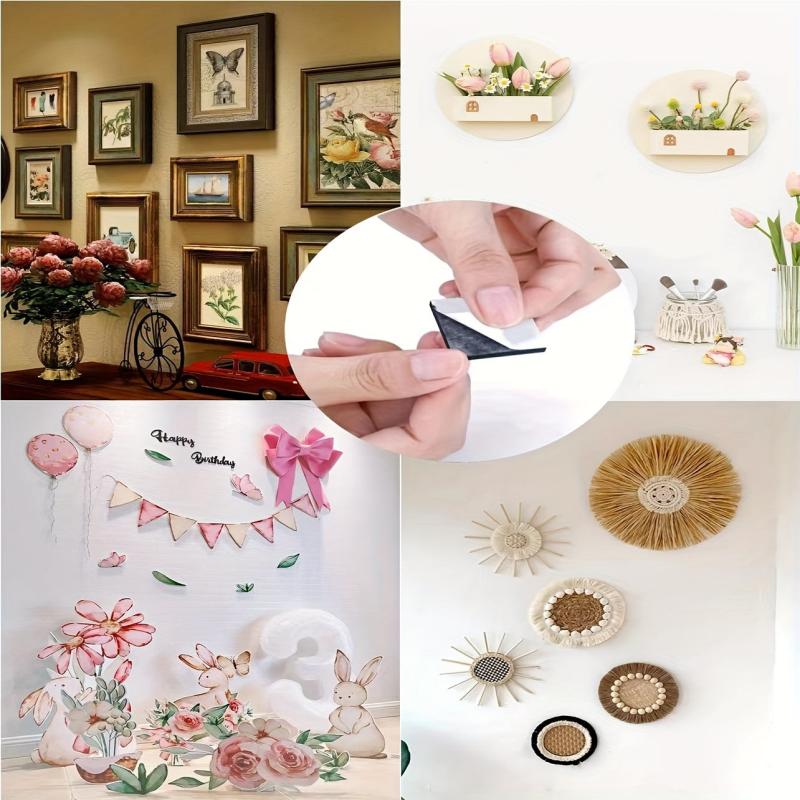 60 Double Sided Adhesive Pads Extra Strong for Walls
