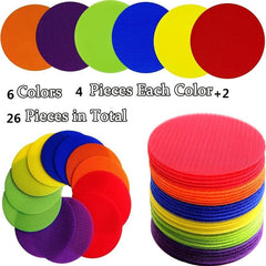 26pcs Magic Carpet Circle Dots Spot Markers for Teachers Preschoolers