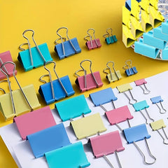 Colorful Metal Clips for Office Documents