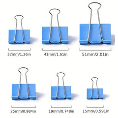Colorful Metal Clips for Office Documents