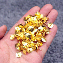100pcs Decorative Steel Push Pins for Home School Office Map Photo Wall
