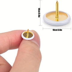 100pcs Decorative Steel Push Pins for Home School Office Map Photo Wall