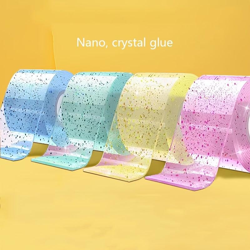 Colorful Nano Double Sided Adhesive with Sequin