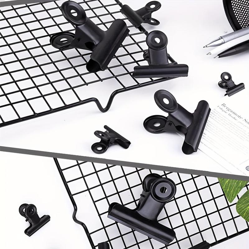 20pcs Mini Metal Hinge Clips Paper Clamps 22mm