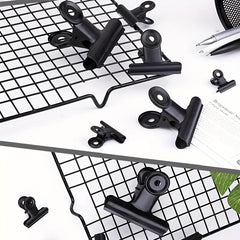 20pcs Mini Metal Hinge Clips Paper Clamps 22mm