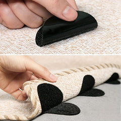 Self Adhesive Nylon Hook Dots Sticker Tape Anti Slip Matte Strap