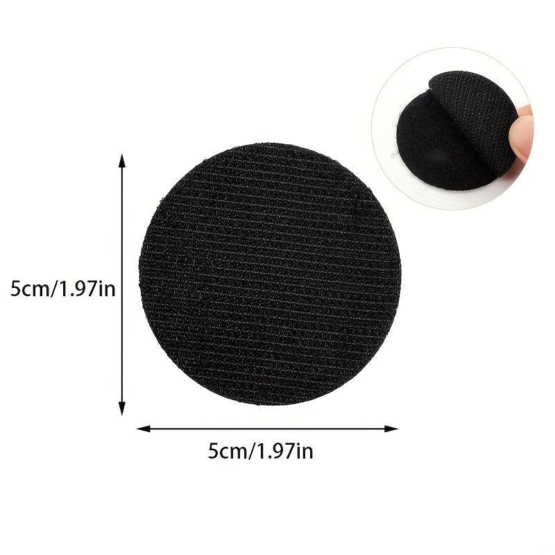 Self Adhesive Nylon Hook Dots Sticker Tape Anti Slip Matte Strap