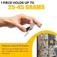 150pcs Self Adhesive Square Magnets 3.05cm X 1.02cm Peel & Stick Magnetic Sheets