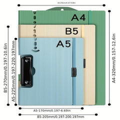 B5 Horizontal Strap Style File Folder Clip