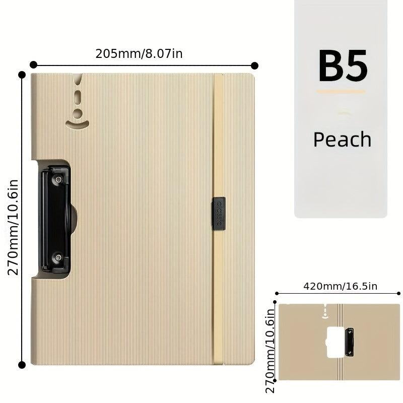 B5 Horizontal Strap Style File Folder Clip