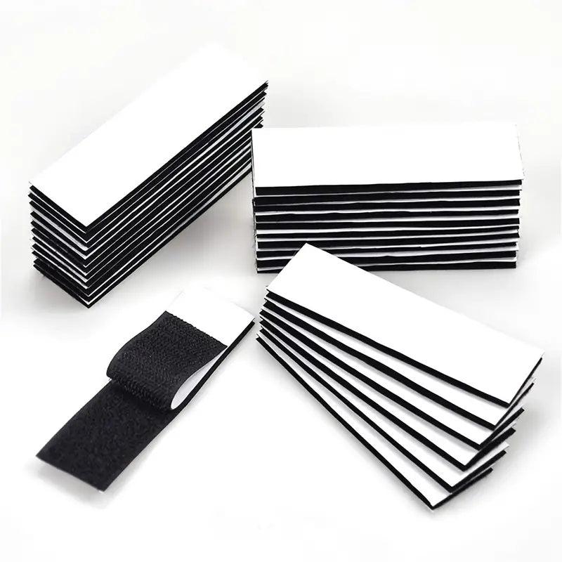 20pcs NTWGO Self Adhesive Hook And Loop Strips 3.9x0 Mounting Strips