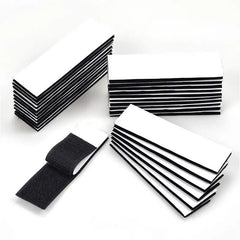 20pcs NTWGO Self Adhesive Hook And Loop Strips 3.9x0 Mounting Strips