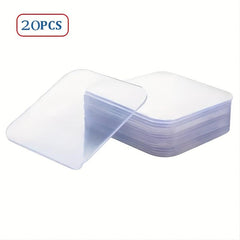20pcs Transparent Double Sided Tape Nano Tape Waterproof Wall Stickers