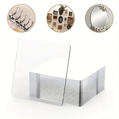 20pcs Transparent Double Sided Tape Nano Tape Waterproof Wall Stickers