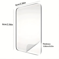 20pcs Transparent Double Sided Tape Nano Tape Waterproof Wall Stickers