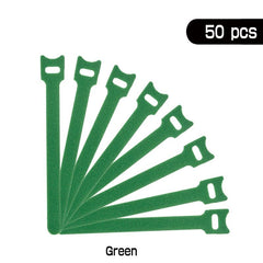 50pcs 60pcs Cable Ties Reusable Wire Organizer Ties Colorful Computer Data Cable