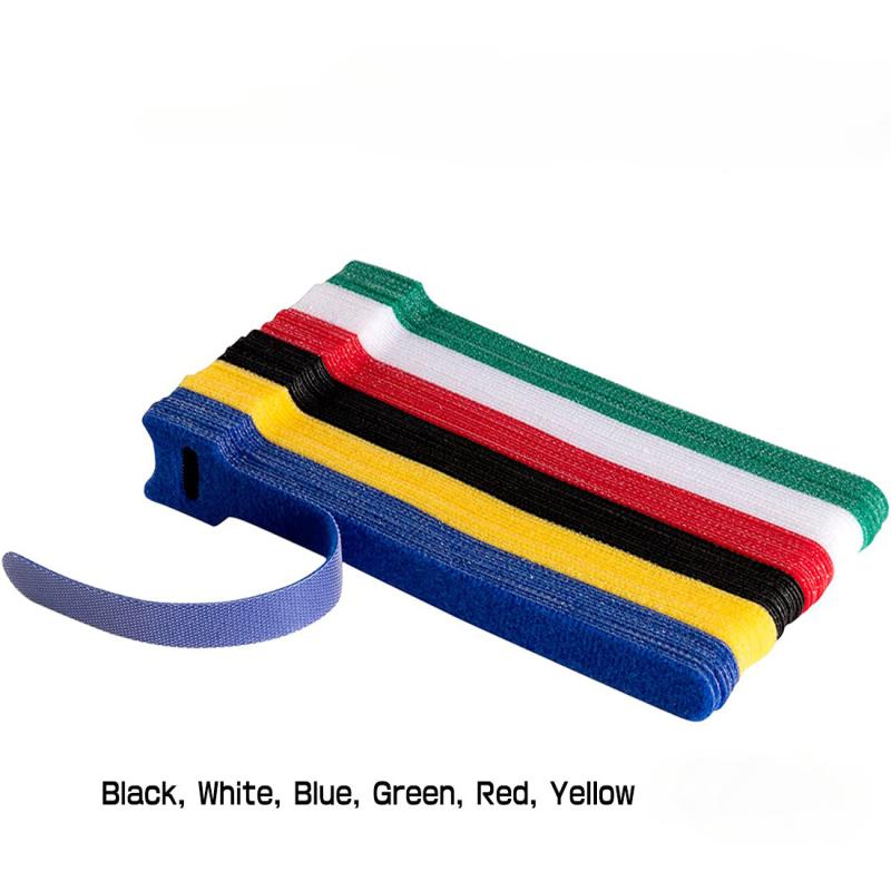 50pcs 60pcs Cable Ties Reusable Wire Organizer Ties Colorful Computer Data Cable