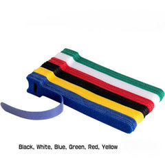 50pcs 60pcs Cable Ties Reusable Wire Organizer Ties Colorful Computer Data Cable