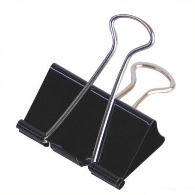 12pcs Metal Binder Note Organizer File Paper Clip Office Supplies